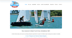 Desktop Screenshot of nelsonyachtclub.org.nz